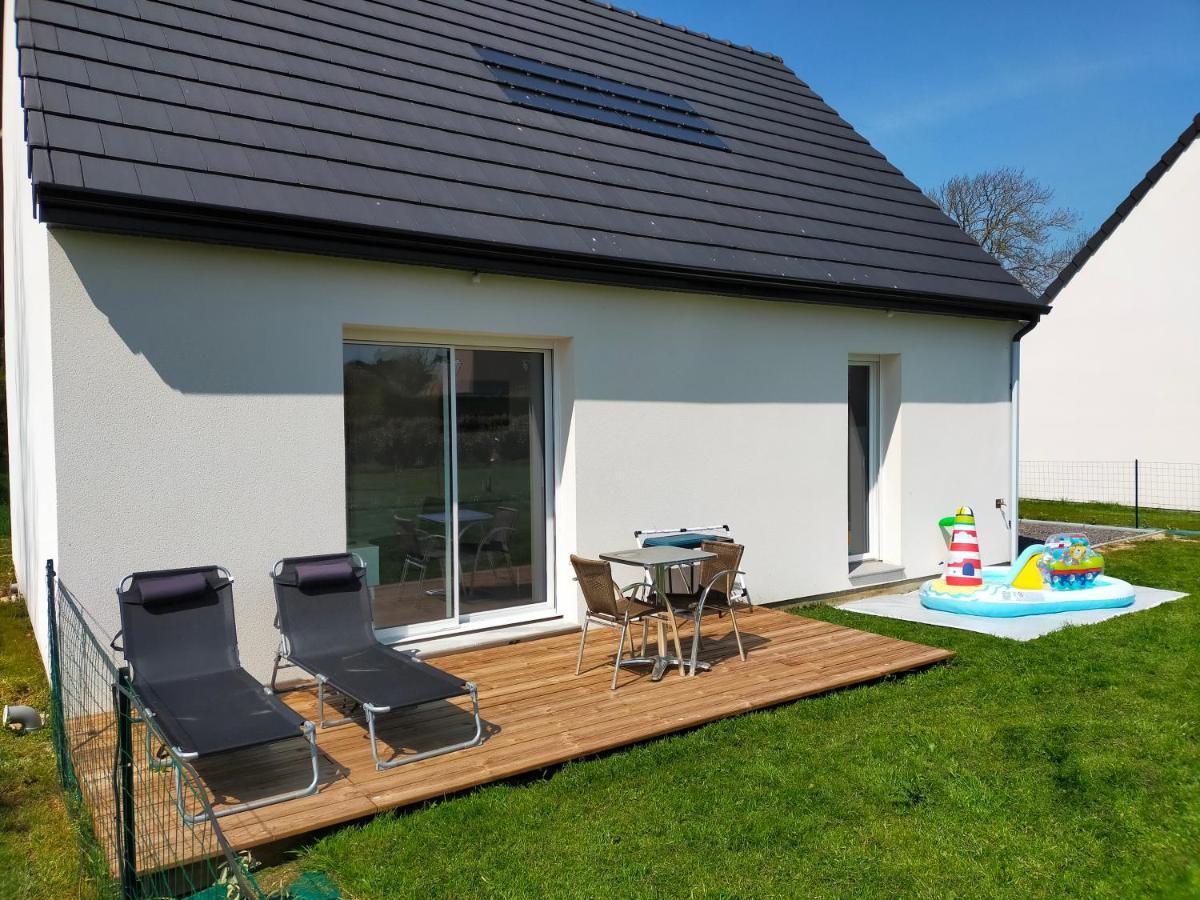 Maison Individuelle Neuve Plein Pied Avec Terrasse Et Jardin Clos 10Minutes A Pied De La Plage Quiberville Exteriér fotografie